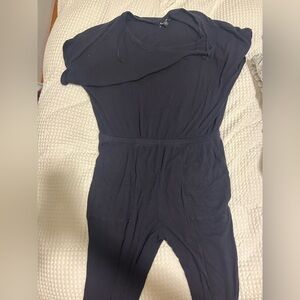 Express Navy Jumpsuit